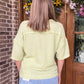 Kalie waffle top- 2 colors