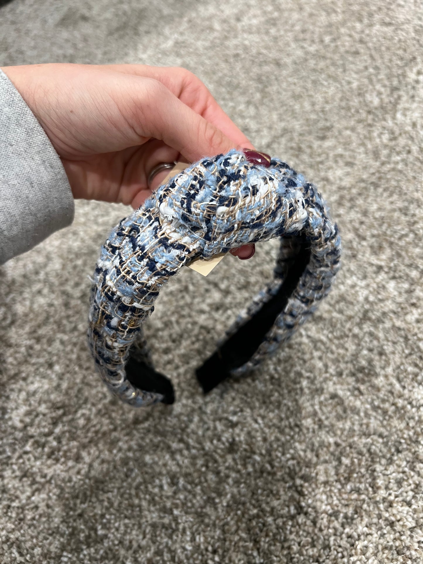 Tweed headband