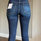 Amber mid rise skinny- dark