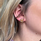Kenli CZ knot earrings- 2 colors