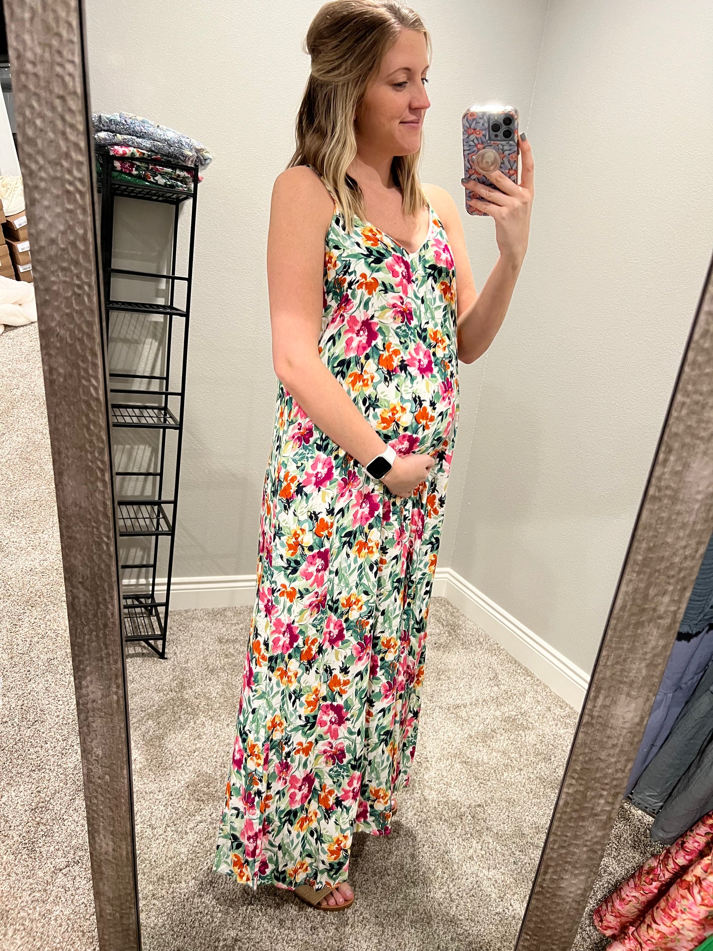 Vacay vibes floral maxi