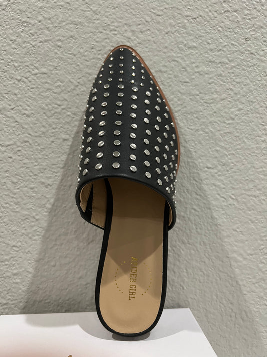 Ella mules- black