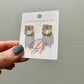Hughes stud earrings- 2 colors