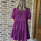 Perfectly plum dress