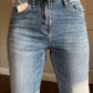 Skylar-cuffed boyfriend jeans