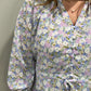 LAST ONE-Chloe floral dress - blue
