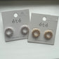 On my time earrings- 2 colors