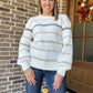 Polly multi stripe sweater