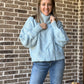 Cozy sweater- light blue