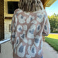 Annie animal sweater- blush