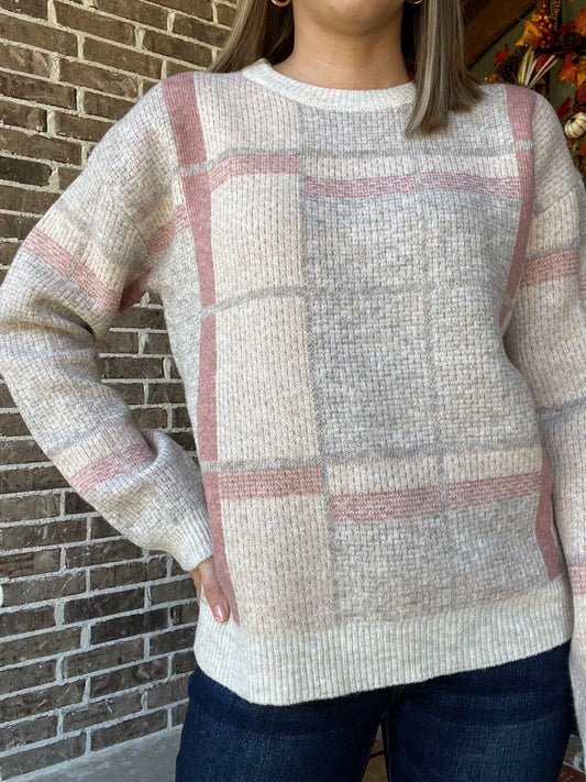 Julia sweater- pink