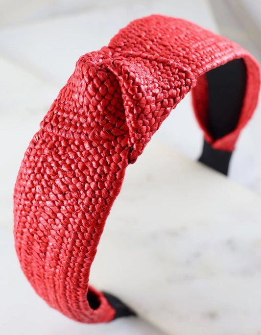 Jackson straw headband- 2 colors