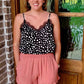 smocked ruffle shorts- ash