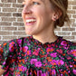 LAST ONE- Flirty floral top